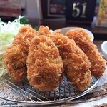 源喜屋 - 宮城唐桑半島産のカキフライ