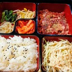 元八 - 料理写真:カルビランチ870円税込