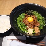 CANAL-FOOD'S DEPARTMENT - 元祖台湾まぜそば(850円)(無料追い飯付)