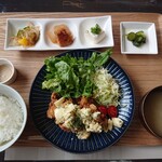 Ezo Marche - チキン南蛮定食 1,000円(税込)