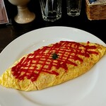 Cafe Brasserie Porte Bonheur - チーズオムライス