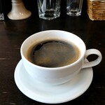 Cafe Brasserie Porte Bonheur - 珈琲付きです。