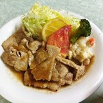 銀水食堂 - お肉たっぷり♪