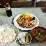 銀水食堂 - しょうが焼定食 750円