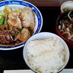 食事 しろふおん - 料理写真:しょうが焼き定食(700円)