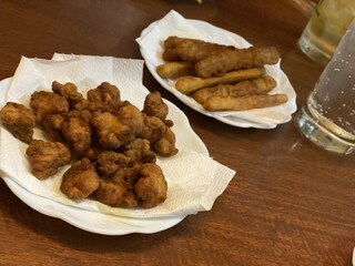 Yakitori Torisei - ・軟骨揚げ、ごぼうの唐揚げ