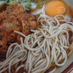 Soba Tani - そば谷　麺アップ