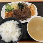 Seoul Ichiba Morishita Ten - カルビ定食