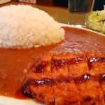 Niagara - カツカレー 990円 、大森券(ライス＆ルウ大盛) 200円、コールスロー 180円