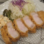 Tonkatsu Ichiban 2 deux - 松阪豚ロースとんかつ定食(150㌘):和♪