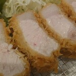 Tonkatsu Ichiban 2 deux - 松阪豚ロースとんかつ定食(150㌘):和♪