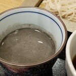 Ita Soba Chidori - 一般的な白ごまではなく、黒ごま！
                        これが濃厚でメチャクチャ旨かった！今までの中で一番っ！