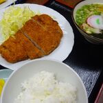 うどん天国 - とんかつ定食