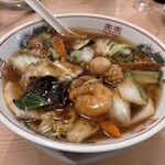 Mido - 豚肉と五目野菜のあんかけラーメン