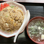 ラーメン　コロコロ - 途中で私の「チャーハン」もやってきました！！