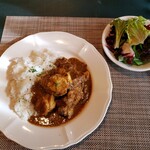 ワインサロン エルミタージュ - 大人のチキンカレー