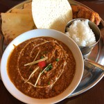 インドダイニングアリア - 【A：デラックスランチ】　1,100円 【キーマアールカレー】