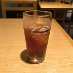 かつ蔵 - キンキンに冷えた麦茶