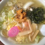 Misaki Shokudo - 浜ラーメンのアップ〜上から！