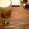 まつの実 - ドリンク写真:2012.10 まずはビールですよね：笑