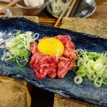 Okan Yakiniku Aka Chan Nishiguchi Ten - 牛タンユッケ