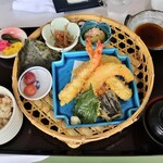 溝辺カントリークラブ - 大海老天ぷら御膳