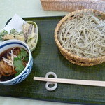 Soba Yomogi - 十割つけ天せいろ（\１，２００）