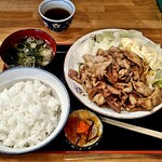 Kame Zushi Shokudo - 焼肉定食900円