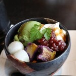 古民家カフェレストラン 初花 - パフェ