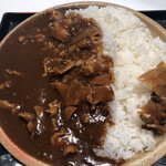 和食屋 はらくっち - 焼き豚カレー（大盛りサービス）700円