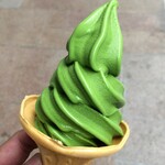 おちゃいち 山陽堂 - 抹茶ソフトクリーム