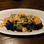 Hanako Ya Dining Izakaya vegetablelife - 木クラゲと玉子の炒め物750円(税抜)