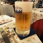 キング オブ ダイニング - ビールはジョッキ。これを2杯が正解か！