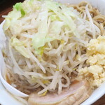 Ramen Buta Chikara - 大ラーメン＋野菜マシニンニクアブラ