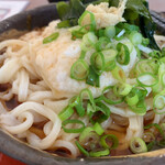 手打ちうどん 田じま - だし汁並々になった