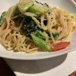 California Pizza Kitchen Razona Kawasaki Ten - アスパラガス＋スピナッチスパゲッティ