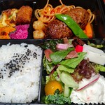 Restaurant Shiki - 【2021.6.16(水)】ハンバーグ弁当1,080円