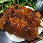 火群庵 - 料理写真:焼きまんじゅう（1串4個）