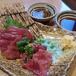 あかねのごはん - 名古屋コーチン フォアグラレバ刺 1580円