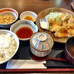 なごみ - 本日のおすすめ・鶏肉天ぷら定食