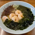 Konno Chokubai Center - 友人注文 "海藻海老ラーメン" 720円