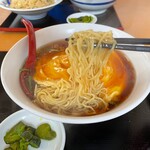 Chinese Mansei Yamashiro Ten - 天津ラーメンの麺