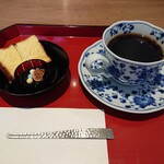 カステラcafe カメヤ - ホットコーヒー(420円)