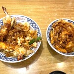 Tempura Kurokawa - 特製天丼・かき揚天丼