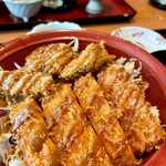 Mikawa - マスの味噌カツ丼@1000円   なんか特別な限定メニューでした。美味しかったです。海鮮を食べたくなったらこちらへ伺えばいいですね！