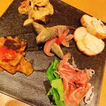 Trattoria & Pizzeria Dai - 前菜5種