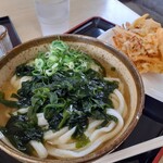 Jun Teuchi Udon Genki Ichiban - わかめ冷かけ＆かきあげ