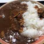 和食屋 はらくっち - 焼き豚カレー（ライス大盛りサービス）700円