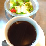 cafe eight - ■ホットコーヒー
                        ■ランチサラダ