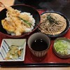 Washoku Men Dokoro Sagami Kanazawa Matsumura Ten - 大海老天丼と麺♥️